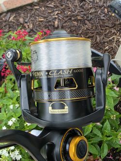 Penn Clash 6000/New Lines/Like New Okuma Rod 