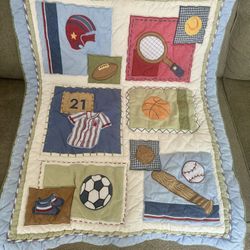 Baby/toddler Bedding - Sports Theme 
