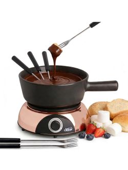 Artestia Electric Dip Warmer & Fondue Pot with Adjustable Temperature – Multi-Purpose Cheese Dip, Queso, Nacho Cheese Sauce, Gravy, Broth Fondue & Hot