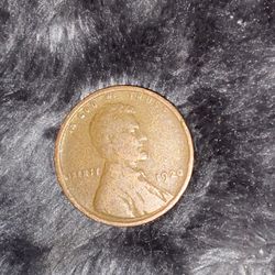 1920 Lincoln Wheat Cent Penny Coin 