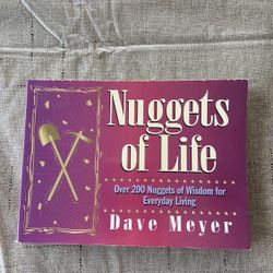 Book - Nuggets Of Life By Dave Mayer