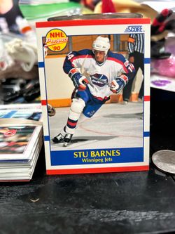Stu Barnes NHL trading card
