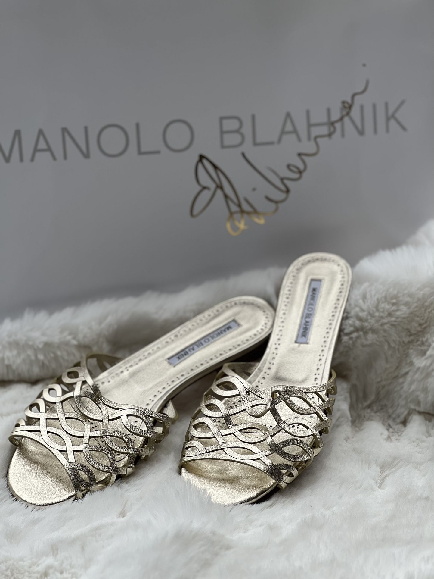 Manolo Blahnik flats
