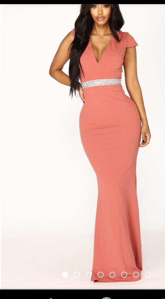 Formal maxi dress size XL