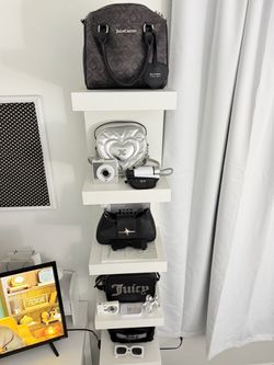 White Wall Shelf Unit – Modern Minimalist Storage