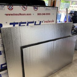 3 Sheets 1 Inch Heavy Duty Foam Insulation Board