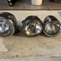 Vintage Bike Headlights