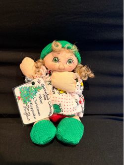Jan Shackelford Collectibles Merry Margaret 1998 Signed Handmade Artist Doll w/ Tag