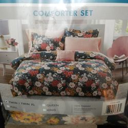 8pcs Comforter set Twin/twin Xl