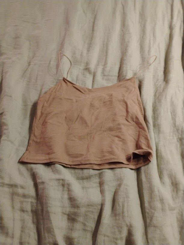 Brown Cropped Camisole