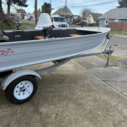 14.5 Ft STARCRAFT GALV TRAILER 15 Hp