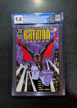 BATMAN BEYOND SPECIAL ORIGIN ISSUE 3rd Print CGC 9.8 1st Terry Mcginnis TOP POP