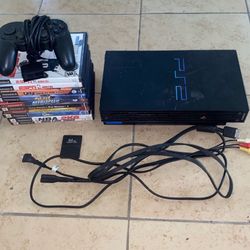 PS2 Working Condition! W/ Games!