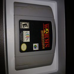 Worms Armageddon Nintendo 64 original $200firm