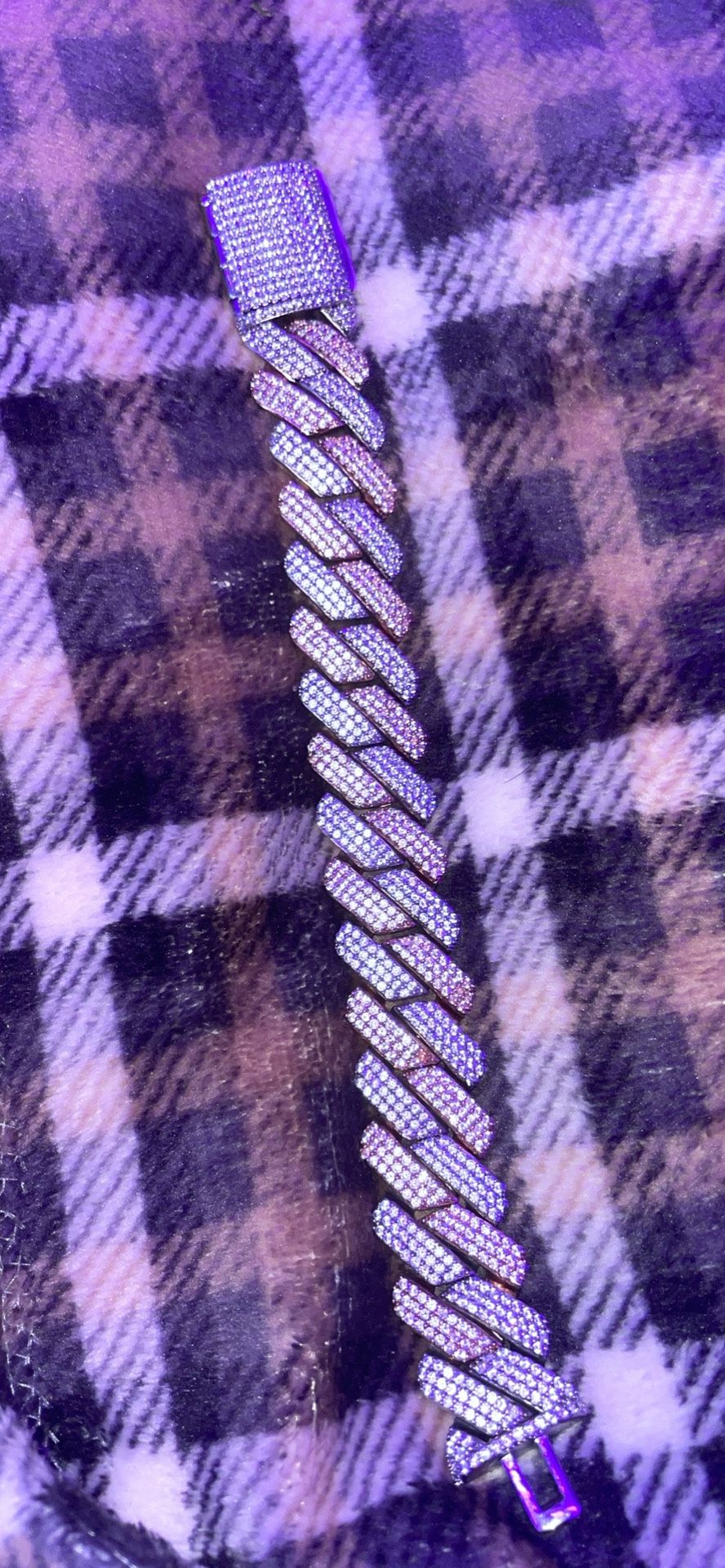 Rose Gold/Silver VVS 6ice Bracelet