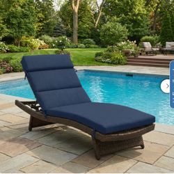 Brentwood Originals Outdoor Chaise Cushion, 2-pack