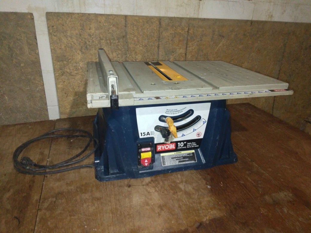 Ryobi Table Saw