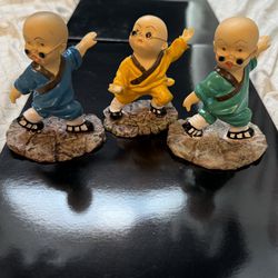 Brand New Buddha Monk Baby Statue Figurine Stance 4” - 5” inches $6 Each !!!ACCEPTING OFFERS!!!