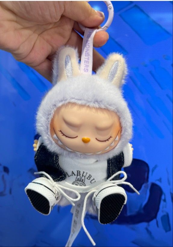 Pop Mart Labub Plush Toy Keychain