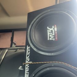 Terminator MTX 12” Subs