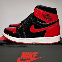 Air Jordan 1 Retro High OG Patent Bred