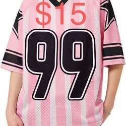 Mens Jersey Shirts Y2k Graphic Tees V Neck Baggy Streetwear Number Oversized T Shirt Summer Tops