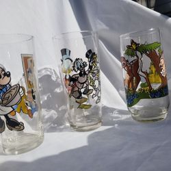 Assorted Disney Glasses 