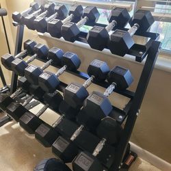 Dumbbells 5 To 50 Lbs Brand New 