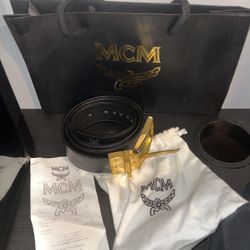 MCM reversible Black Belt