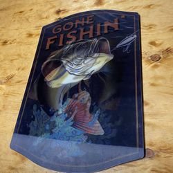 Gone Fishing Sign