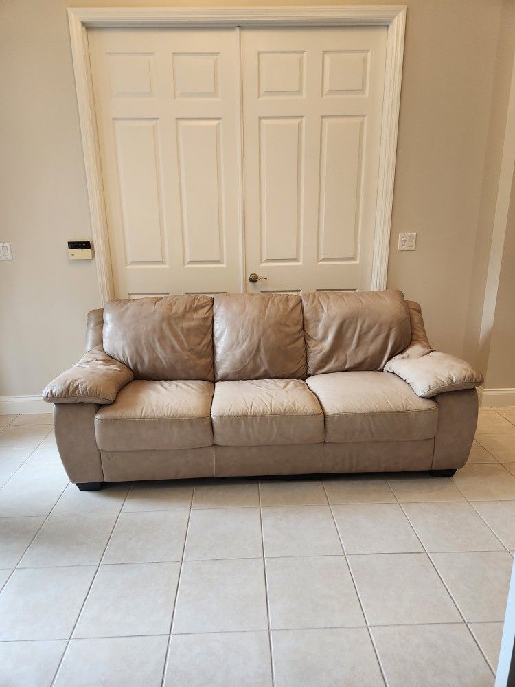 Leather Sofa Couch
