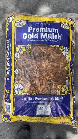 Premium Gold Mulch - $2.95 Per Bag