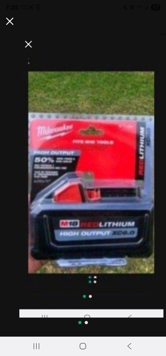 Milwaukee M18 6.0 Battery