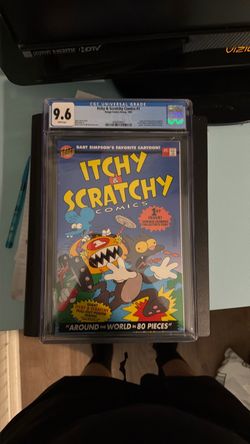 Itchy & Scratchy Comics #1 CGC 9.6
