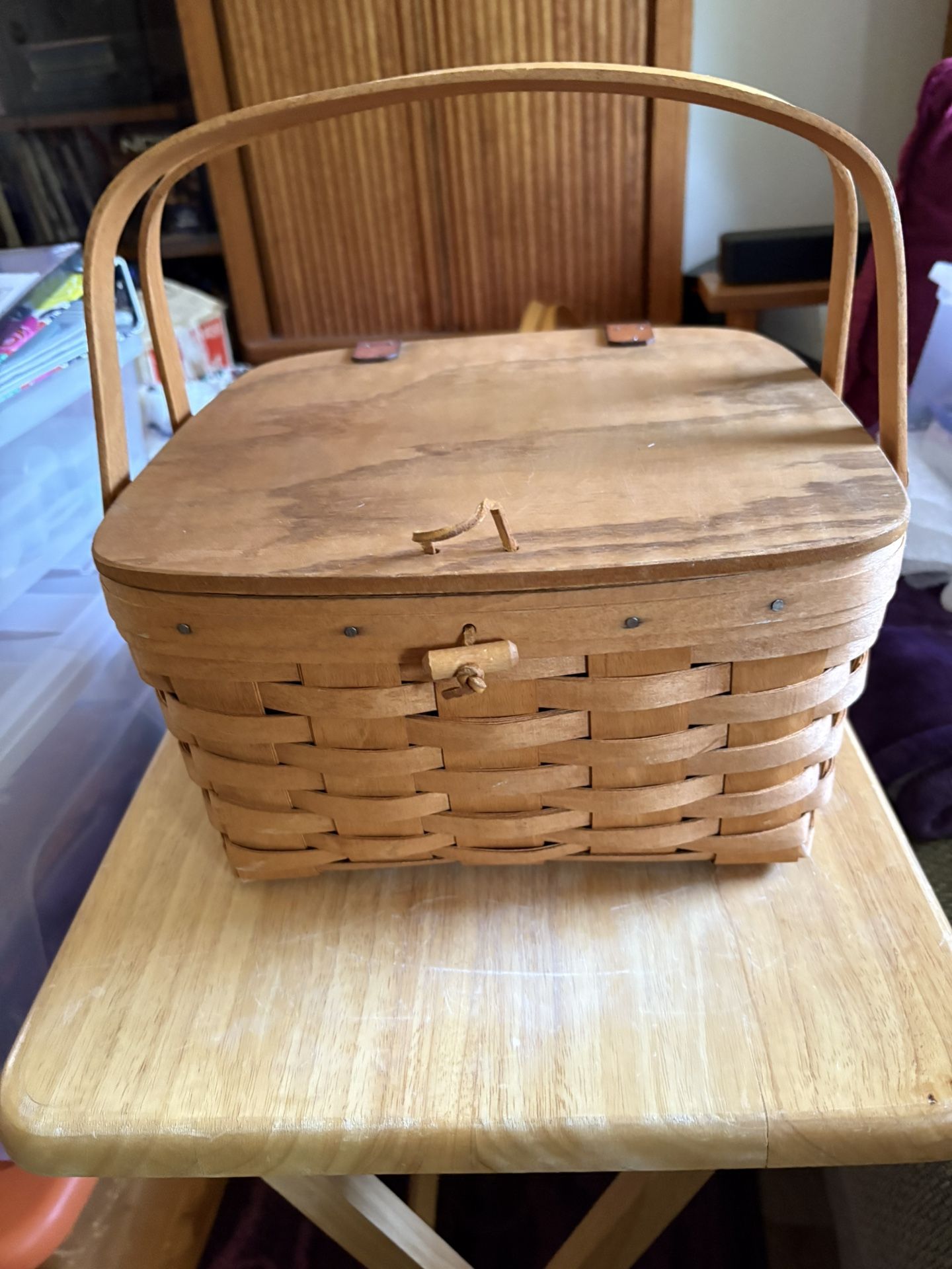 1994 Longaberger Two Pie Basket