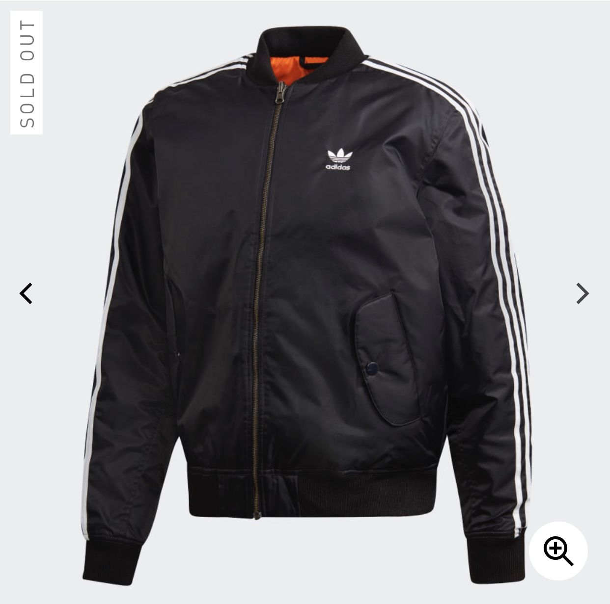 Adidas bomber jacket sz XL