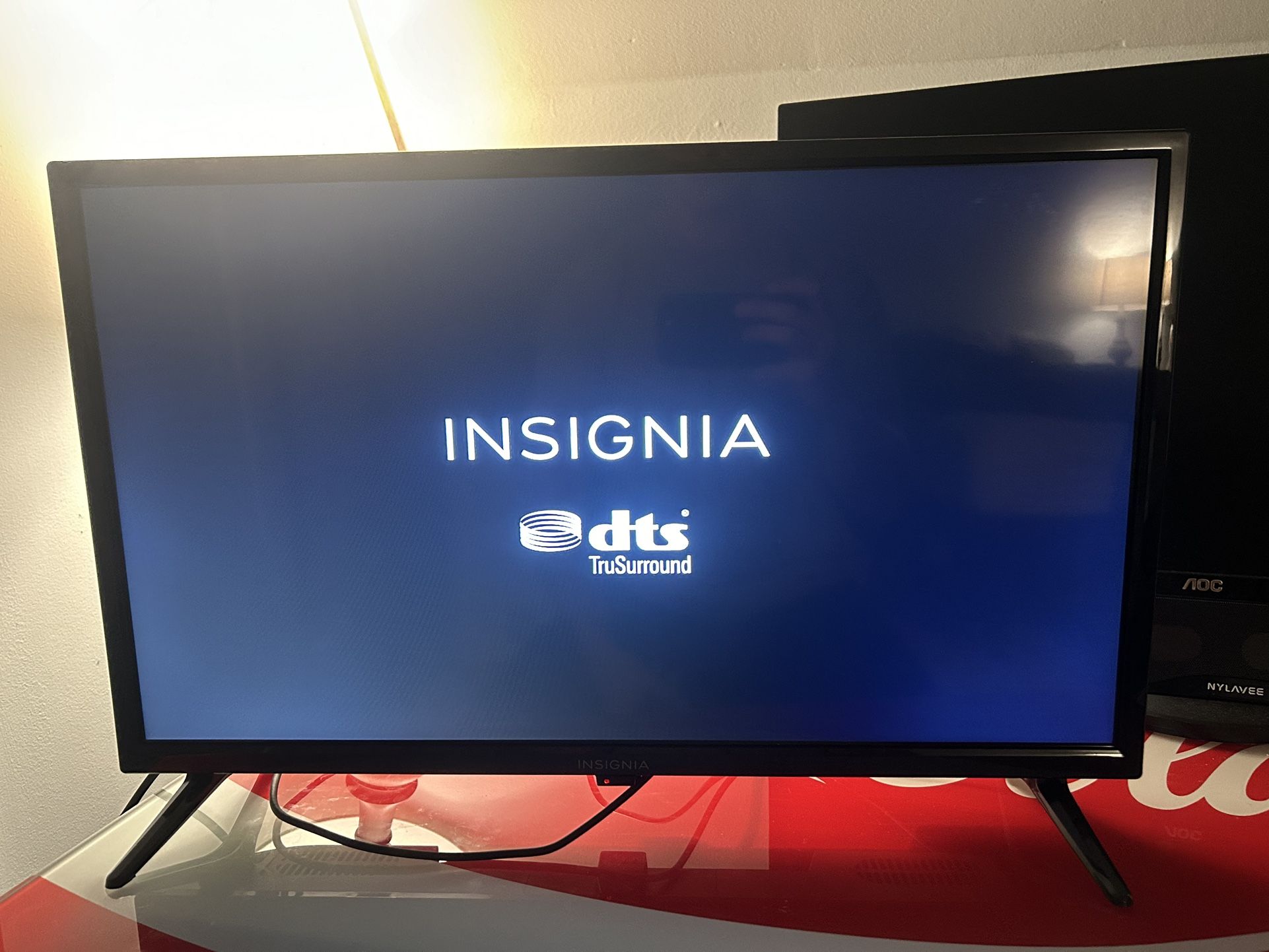22” Insignia TV - Works Perfectly, Roku Compatible - Great for Any Setup!