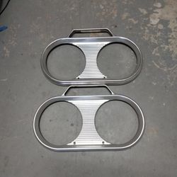 1(contact info removed) Chevy Chevrolet Corvair Headlight Bezels