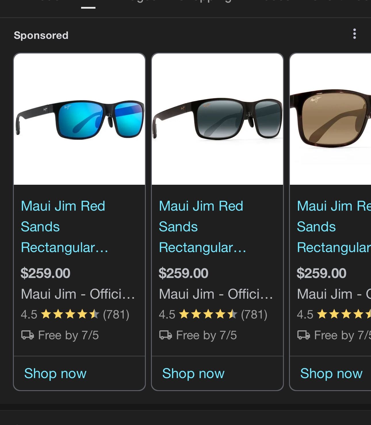 Maui Jim Red Sands MP BG Sunglasses