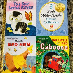 4  Stories In Each Books.  Children Books 