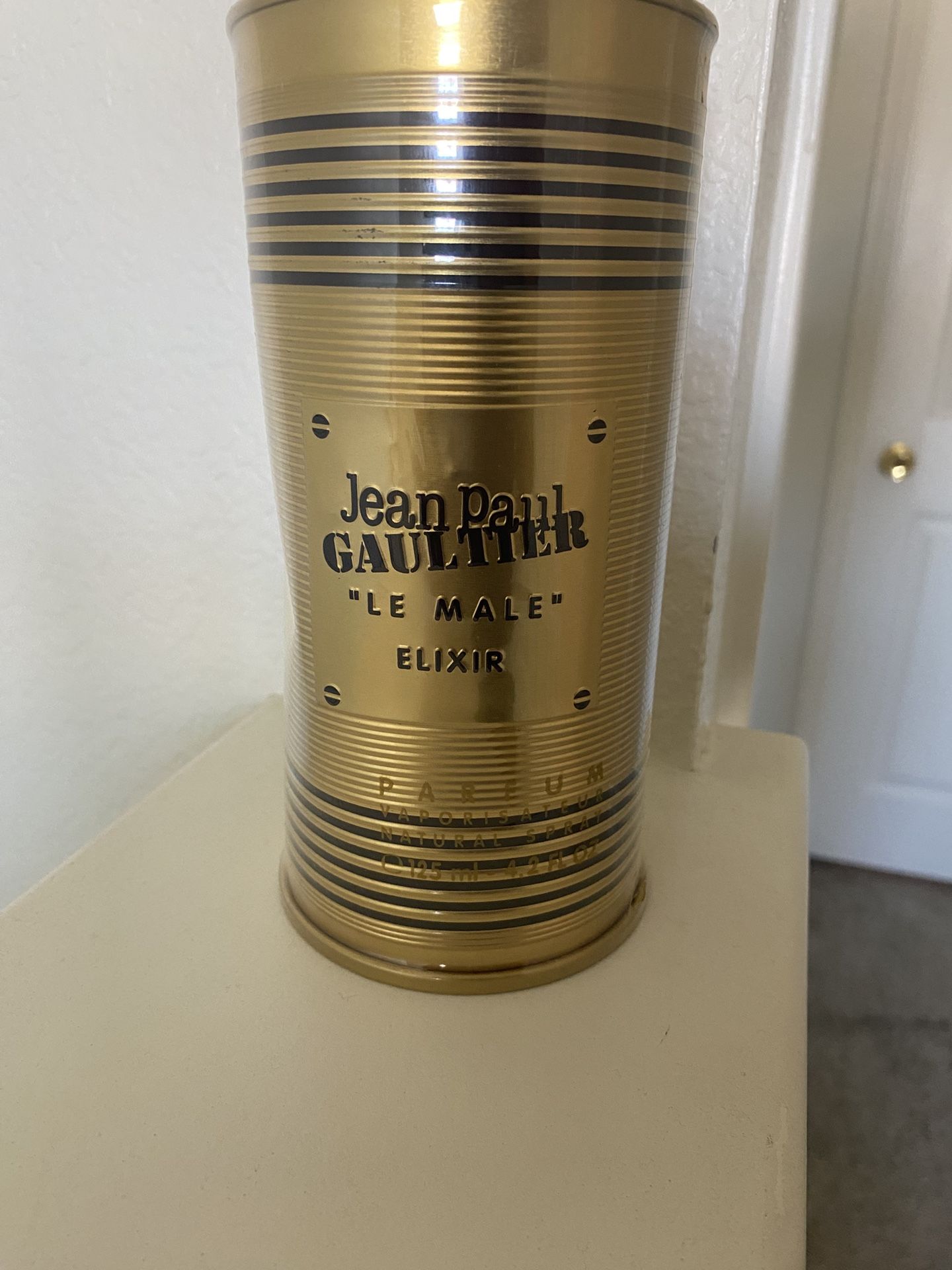JPG Le Male Elixir 4.2oz Parfum