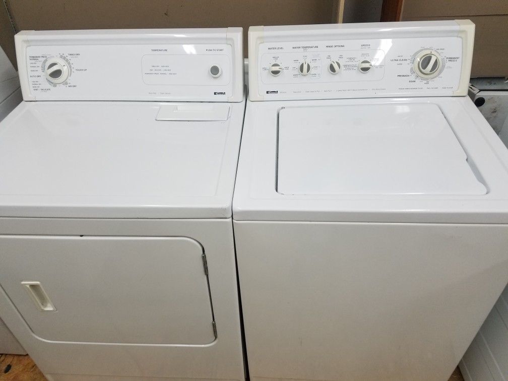 Washer and dryer