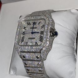 VVS MOISSANITE TIMEPIECE 