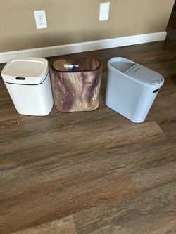 Bathroom trash cans