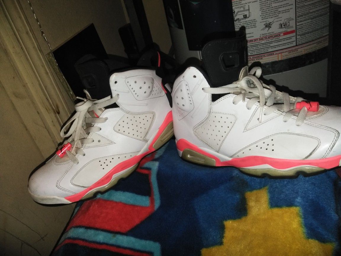 Nike Air Infared Jordan 6s white