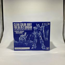 PG UNLEASHED 1/60 RX-78-2 Gundam Clear Color Body Figure Parts Bandai Spirits JP