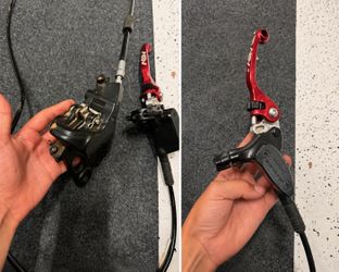 Back eride pro 3.0 brake with asv lever