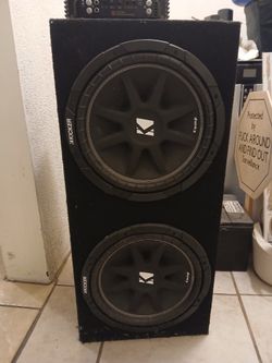Speakers 12  and amp