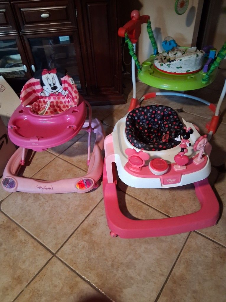 Mini Mouse Walkers
