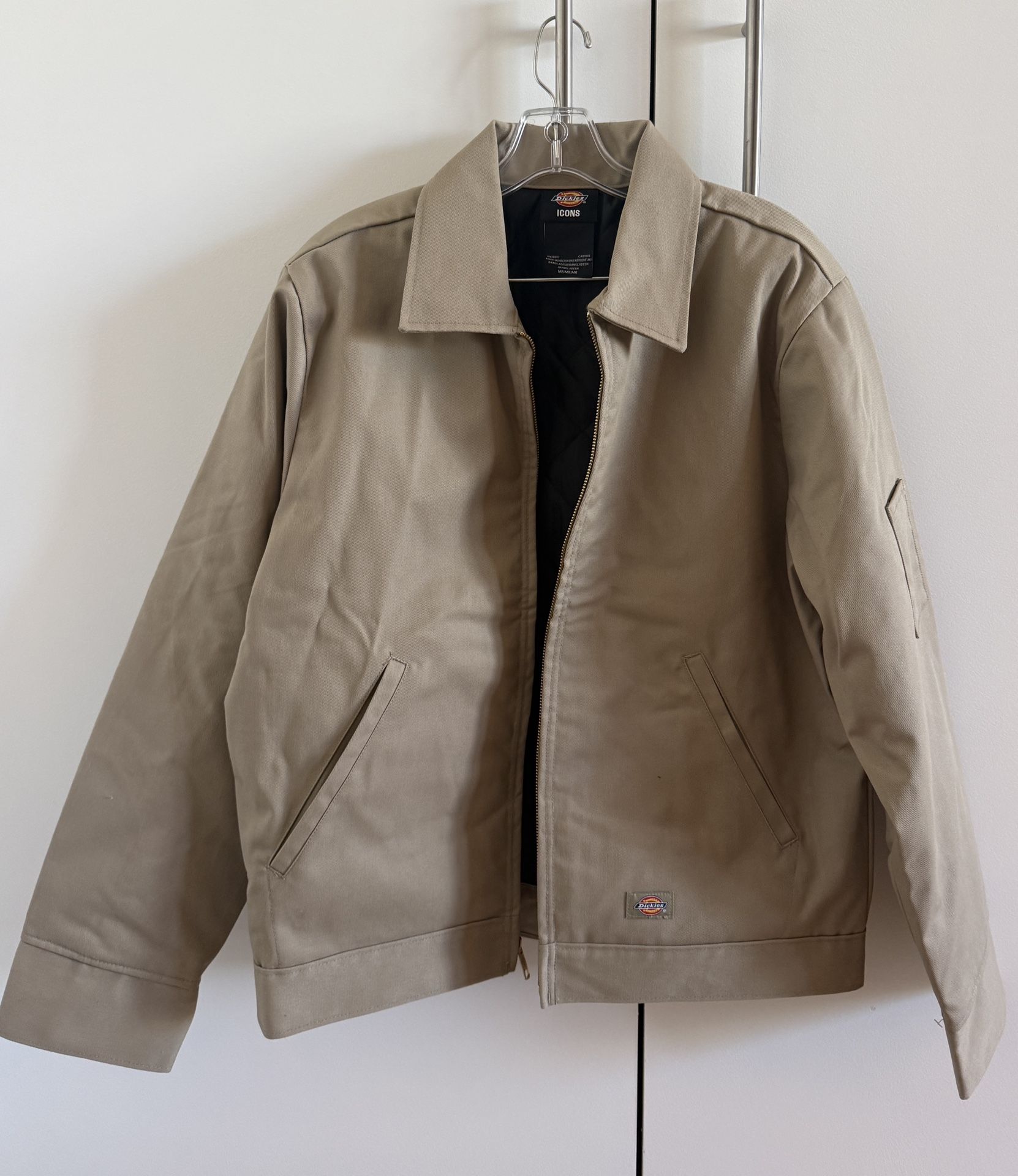 DICKIES KHAKI INSULATED EISENHOWER JACKET
